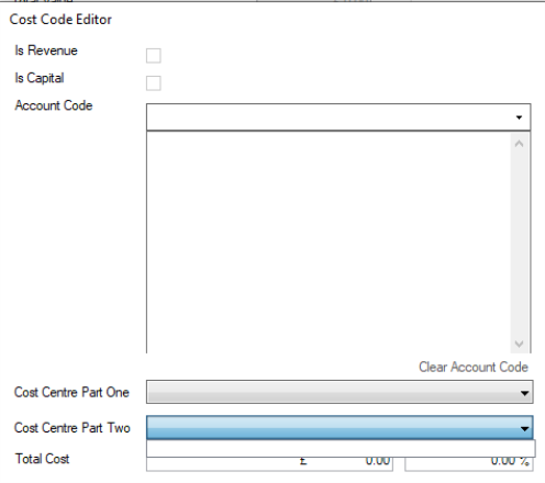 RestrictedCostCentrePartTwo