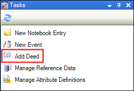 Add Deed option