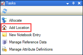 Add Location option