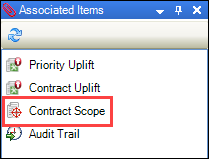 Contract Scope option