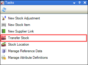 Tasks Transfer Stock