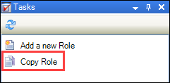 Copy Role option