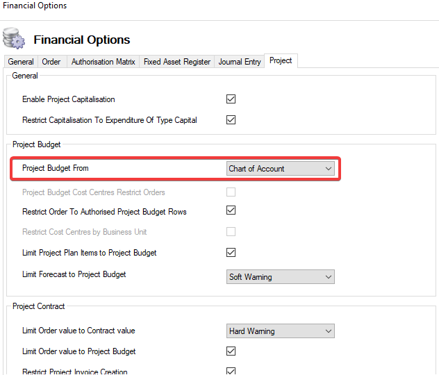 ProjectBudgetFromChartAccounts