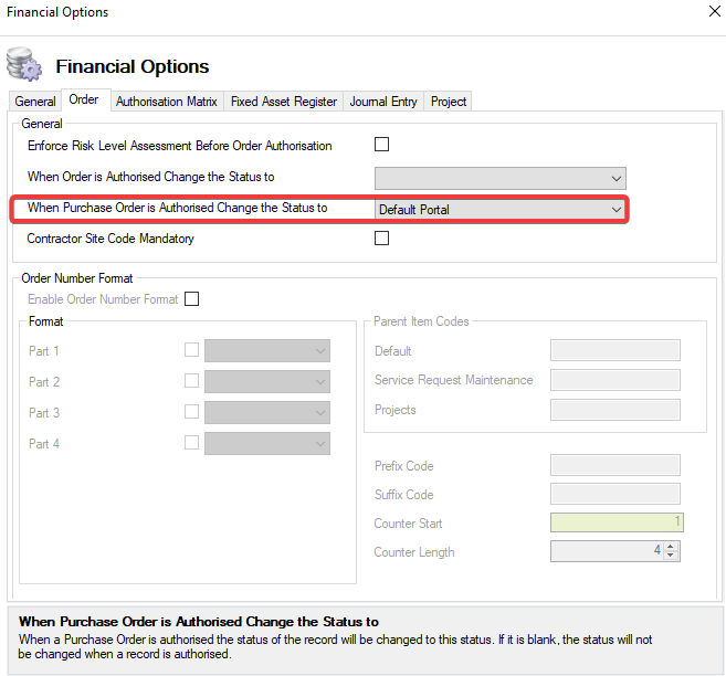 PurchaseOrderAuthorisedChangeStatusto