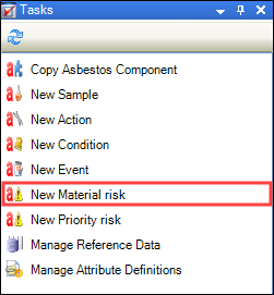 New Material risk