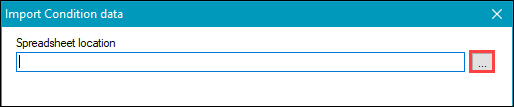 Spreadsheet location field