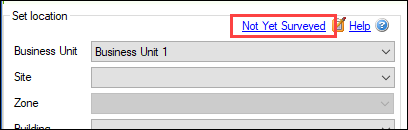 Not Yet Surveyed link