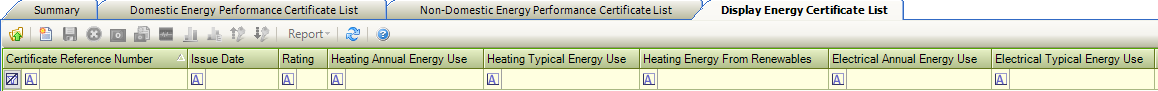 DisplayEnergyCertificateRecordArchived