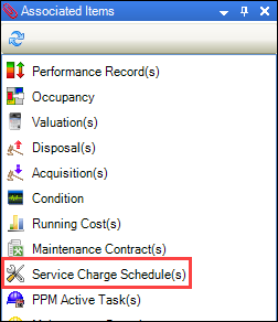 Service Charge Schedule(s)