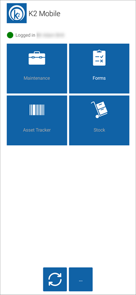 Enabled and disabled tiles